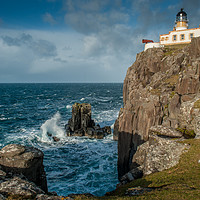 Buy canvas prints of Neist Point Lighthouse, Isle of Skye by George Robertson