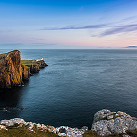 Buy canvas prints of Neist Point Lighthouse on Skye by George Robertson