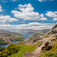 Buy canvas prints of Ben A'an and Loch Katrine by George Robertson