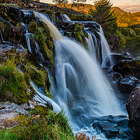 Buy canvas prints of The Loup o Fintry in the Campsie Fells by George Robertson
