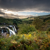 Buy canvas prints of The Loup o Fintry in the Campsie Fells by George Robertson