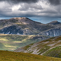 Buy canvas prints of Beinn Dearg in NW Scotland by George Robertson