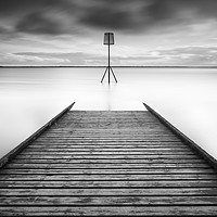 Buy canvas prints of Lytham Lifeboat Jetty by George Robertson
