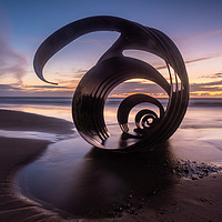 Buy canvas prints of Mary's Shell at Cleveleys Beach by George Robertson