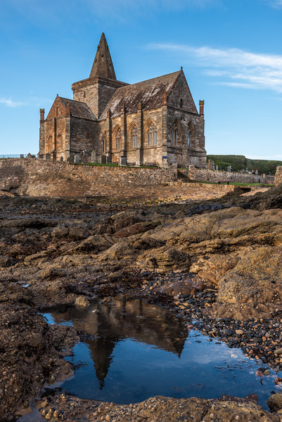 The Auld Kirk in St  Monans, Scotland Picture Board by George Robertson