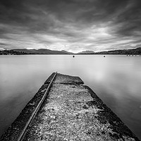 Buy canvas prints of Old Jetty on Loch Lomond by George Robertson