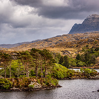 Buy canvas prints of Suilven, the lonely mountain by George Robertson