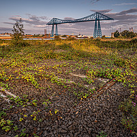 Buy canvas prints of Middlesbrough Transporter Bridge by George Robertson