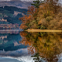 Buy canvas prints of Reflections of Ben Lomond by George Robertson