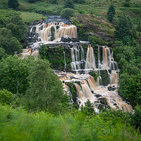 Buy canvas prints of Loup of Fintry waterfalls by George Robertson