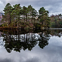 Buy canvas prints of Reflections of Loch Katrine, Scotland by George Robertson