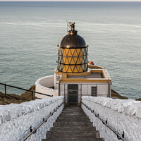 Buy canvas prints of The lighthouse at St Abbs Head by George Robertson