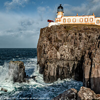 Buy canvas prints of Neist Point Lighthouse, Skye by George Robertson
