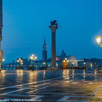 Buy canvas prints of Dawn, Piazza San Marco, Venice by Ian Collins