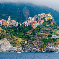 Buy canvas prints of Corniglia, Italy by Ian Collins