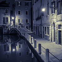 Buy canvas prints of Fondamenta di Borgo, Venice by Ian Collins
