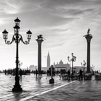 Buy canvas prints of Early Morning in Venice by Ian Collins