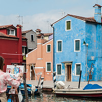 Buy canvas prints of A Picture of Burano by Ian Collins