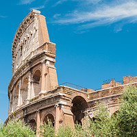Buy canvas prints of The Colosseum on a Sunny Day by Ian Collins