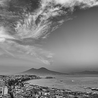 Buy canvas prints of Clouds Over Naples by Ian Collins