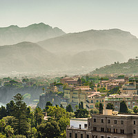 Buy canvas prints of Hazy Summer Day in Sorrento by Ian Collins