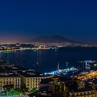 Buy canvas prints of Naples Panorama by Ian Collins