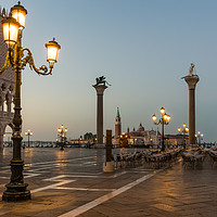 Buy canvas prints of Sunrise in San Marco by Ian Collins