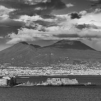 Buy canvas prints of Clouds over Versuvius by Ian Collins