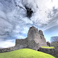 Buy canvas prints of Ogmore Castle                                      by Bob Morgans