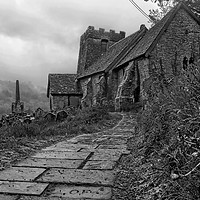 Buy canvas prints of The Leaning Tower Of Cwmyoy                        by Bob Morgans