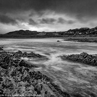 Buy canvas prints of Rotherslade and Langland Bay by Dan Santillo