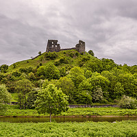 Buy canvas prints of Dryslwyn Castle, Carmarthenshire by Dan Santillo