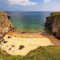 Buy canvas prints of Box Bay, Pembrokeshire by Dan Santillo