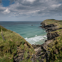 Buy canvas prints of Port Quin Bay by Jon Rendle