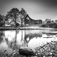 Buy canvas prints of Bolton Abbey, Yorkshire by Richard Whitley