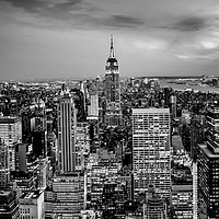 Buy canvas prints of Empire State Building by Richard Whitley