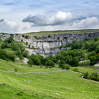 Buy canvas prints of Malham Cove by Richard Whitley