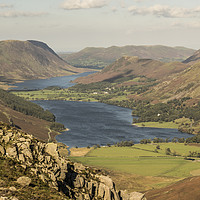 Buy canvas prints of Buttermere by Ian Richardson