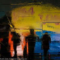 Buy canvas prints of Shadows and neon by Sara Melhuish