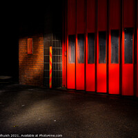 Buy canvas prints of The fire station by Sara Melhuish