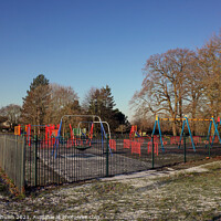 Buy canvas prints of The empty playground by Sara Melhuish