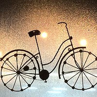 Buy canvas prints of Funky bike  by Gill Redshaw