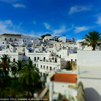 Buy canvas prints of Vejer de la Frontera, in the province of Cádiz, Andalusia, Spain by Piers Thompson