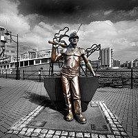 Buy canvas prints of THE MINER by SCOTT WARNE