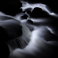 Buy canvas prints of Glowing water by Russell Burton