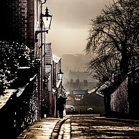 Buy canvas prints of Walking home by Russell Burton