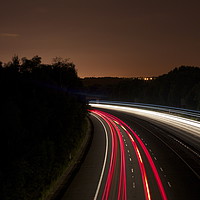 Buy canvas prints of Light Trails by Philip Collyer