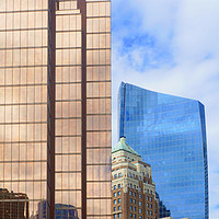 Buy canvas prints of Eras of Architecture in Vancouver by Chris Langley