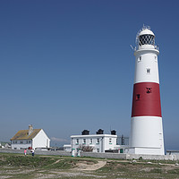 Buy canvas prints of Lighthouse, Portland Bill/Isle of Portland, Dorset by Chris Langley