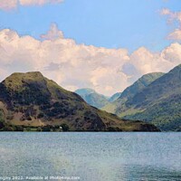 Buy canvas prints of Argyll, Scotland - Loch, Mountains and Glen - Wate by Chris Langley